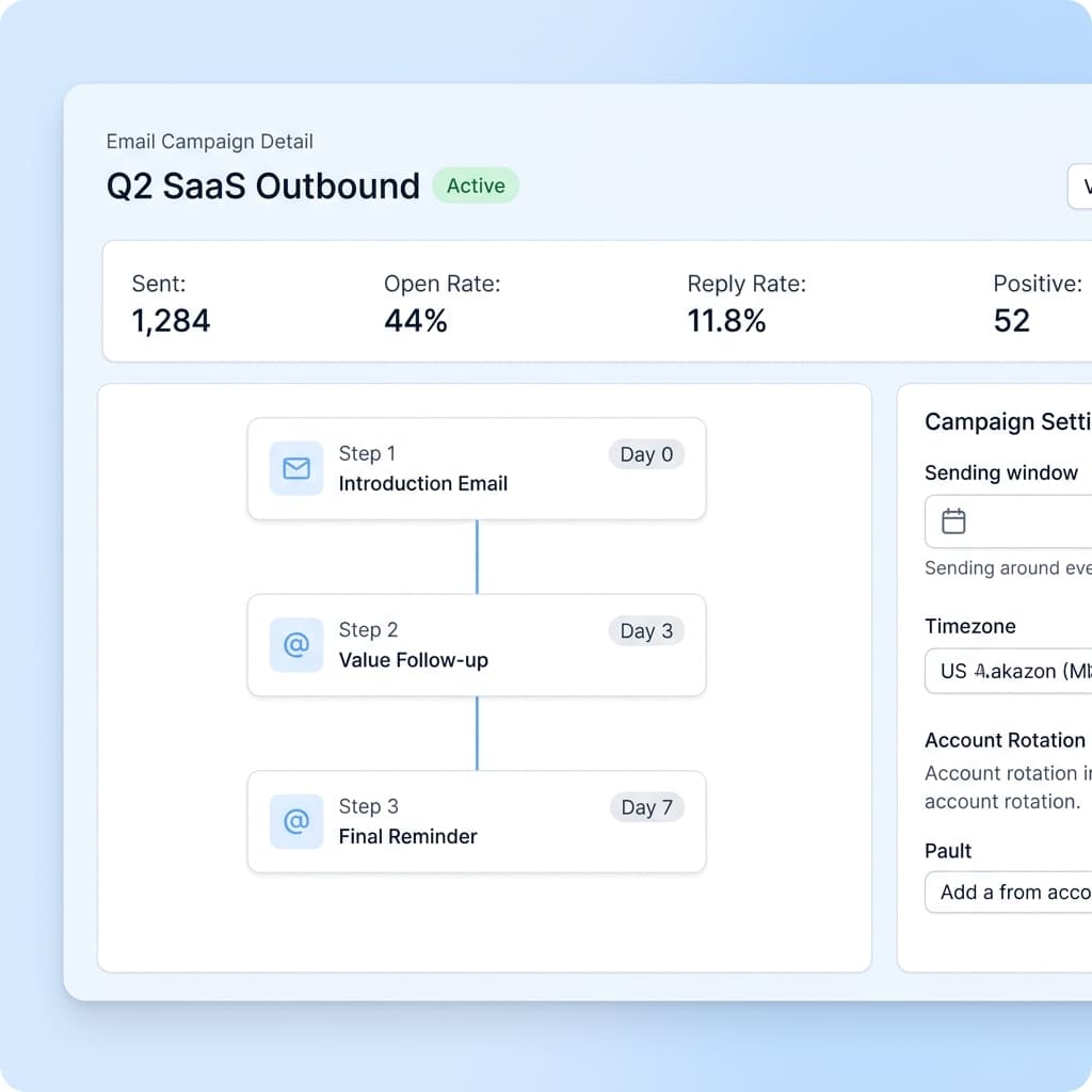Multi-step campaigns that run on autopilot