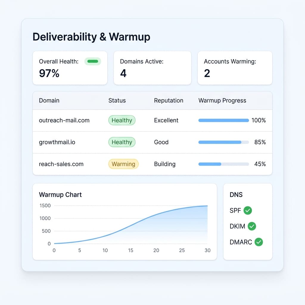 Your emails actually land in the inbox